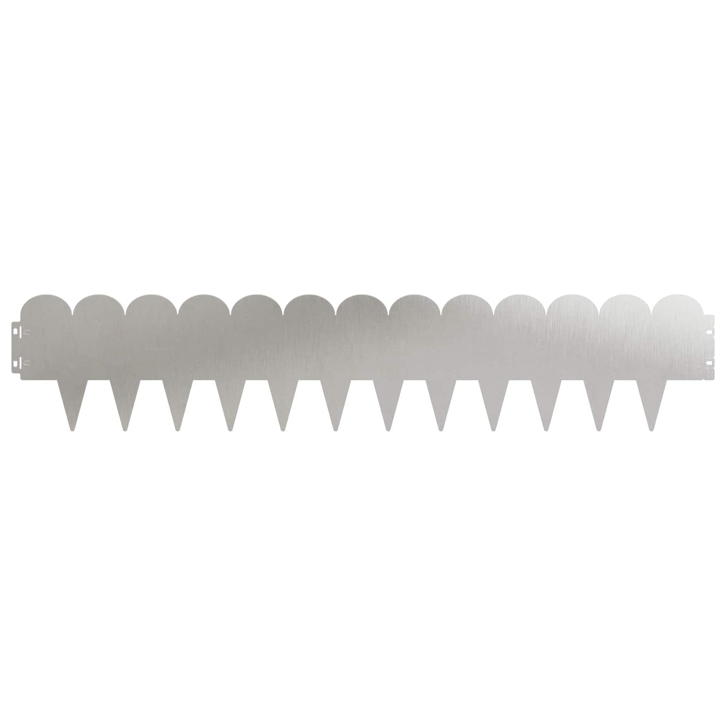 Gjerdekant 30 pcs 103 x 20 cm Stål Sølv