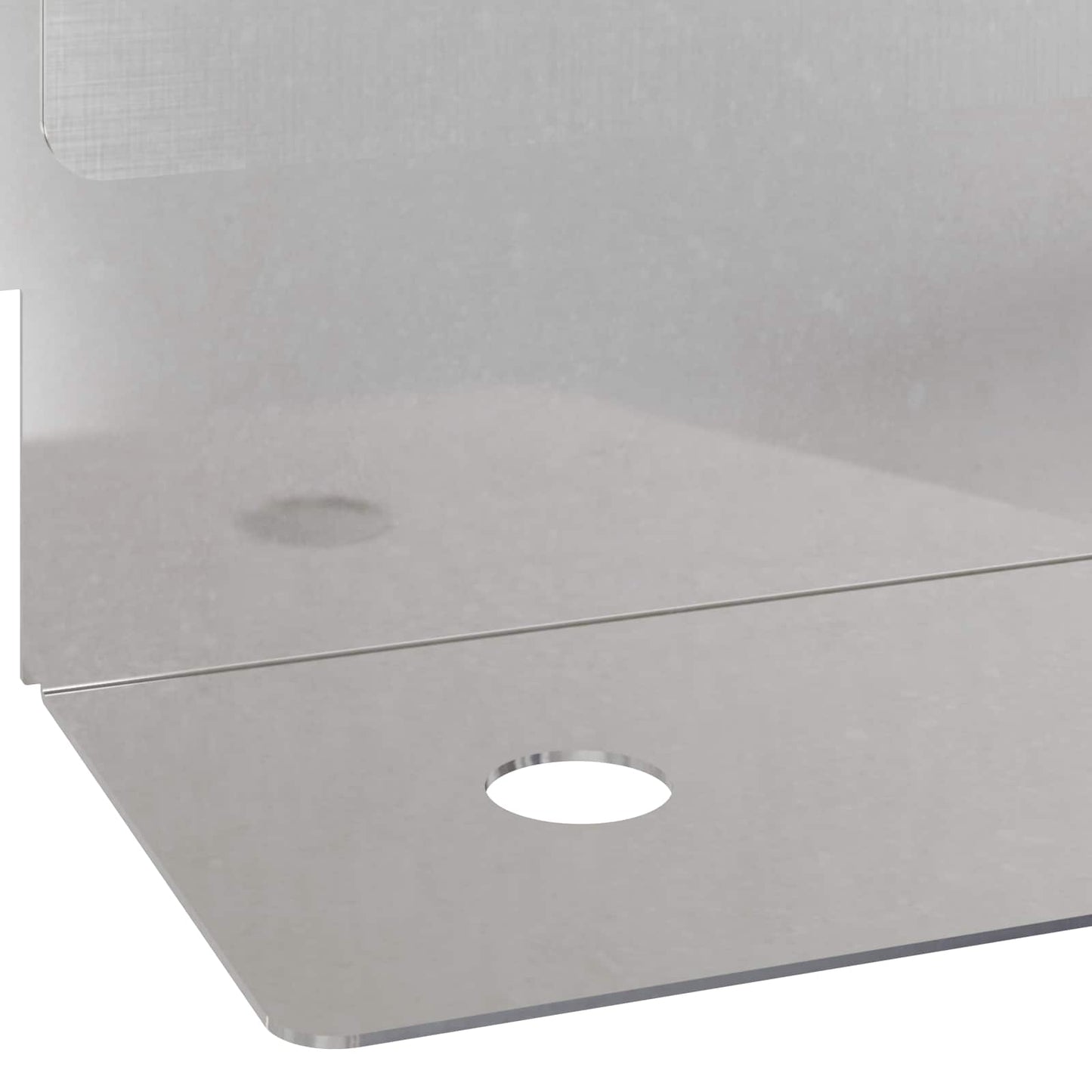 Gjerdekant 30 pcs 102 x 4 x 4 cm Stål Sølv