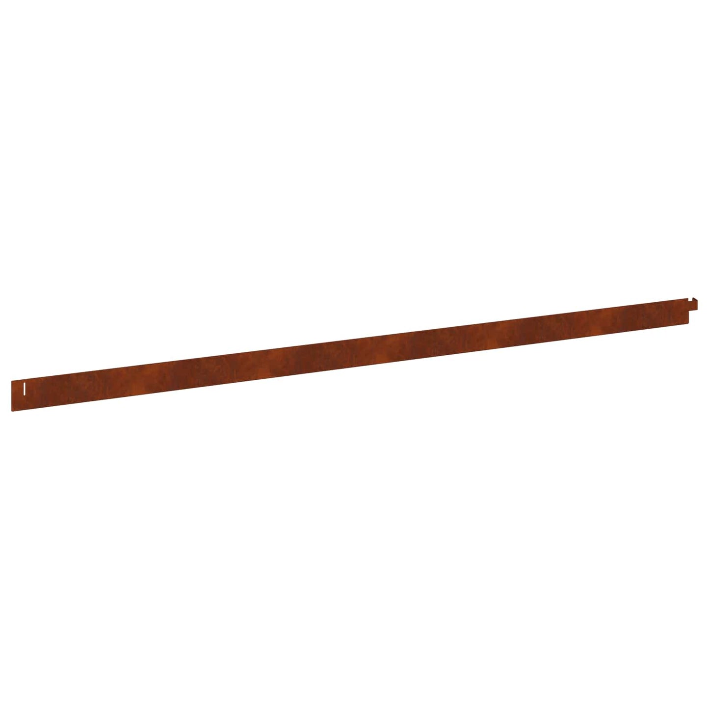 Gjerdekant 10 pcs 102 x 4 x 4 cm Stål Rusten