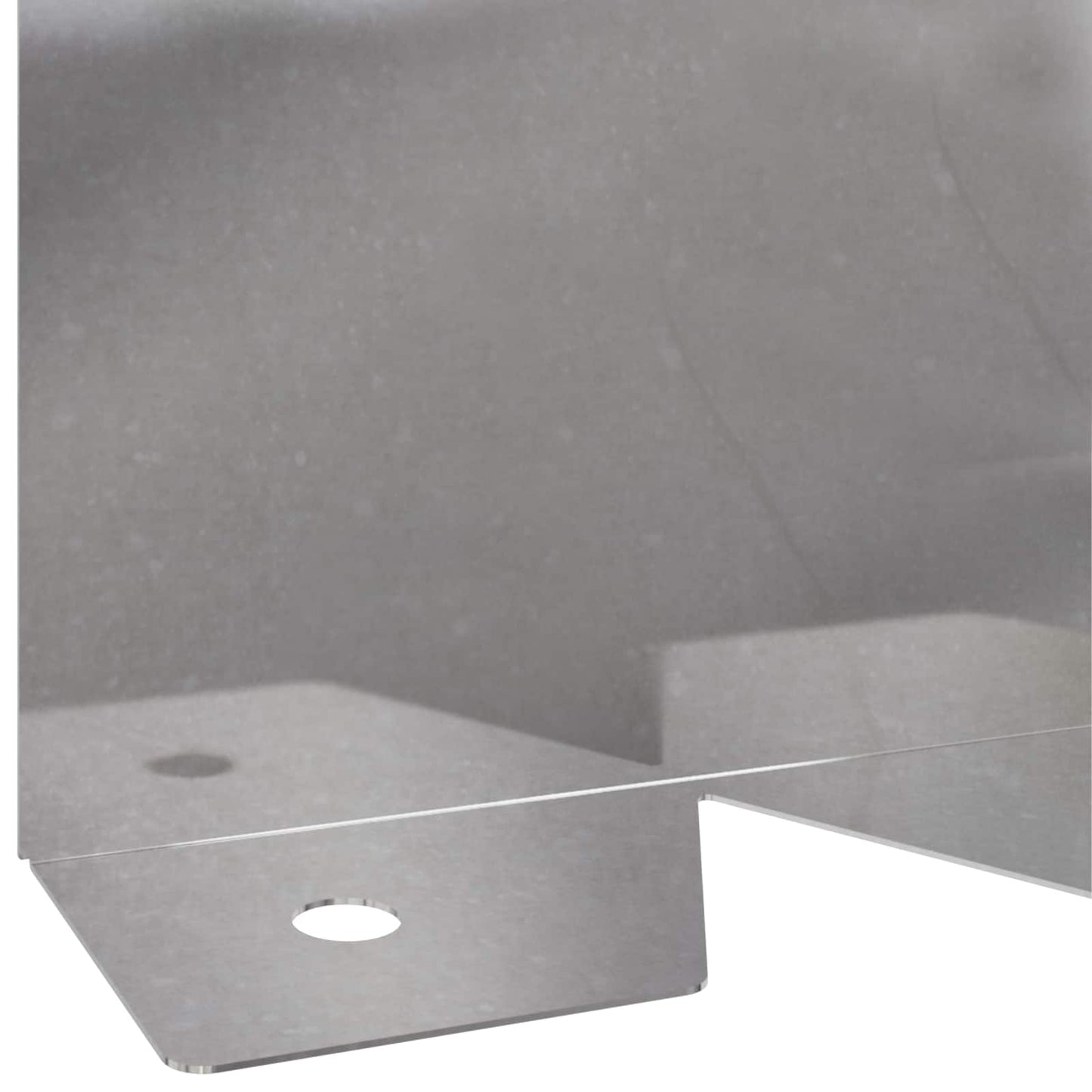 Gjerdekant 20 pcs 102 x 10 x 4 cm Stål Sølv