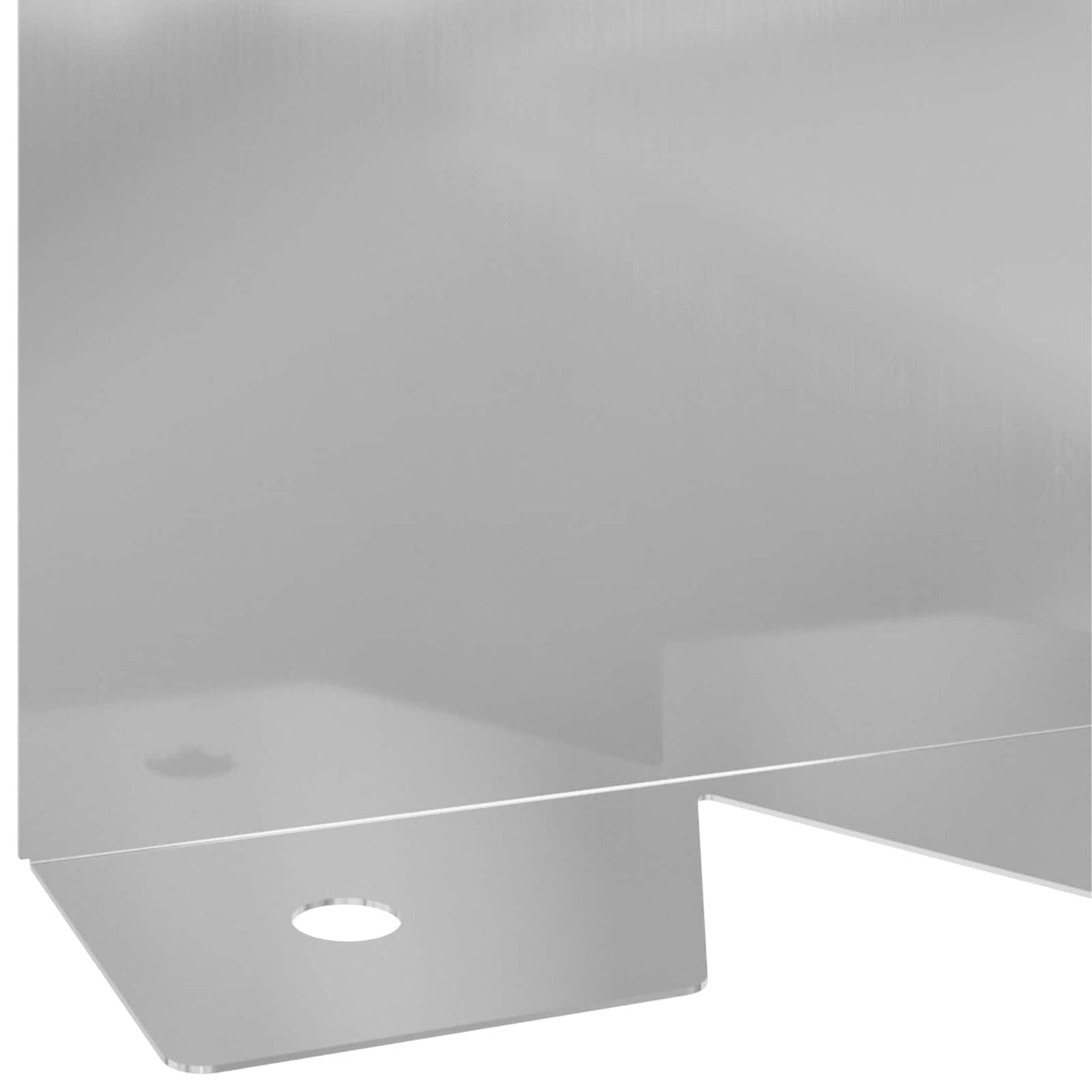 Gjerdekant 30 pcs 102 x 10 x 4 cm Stål Sølv