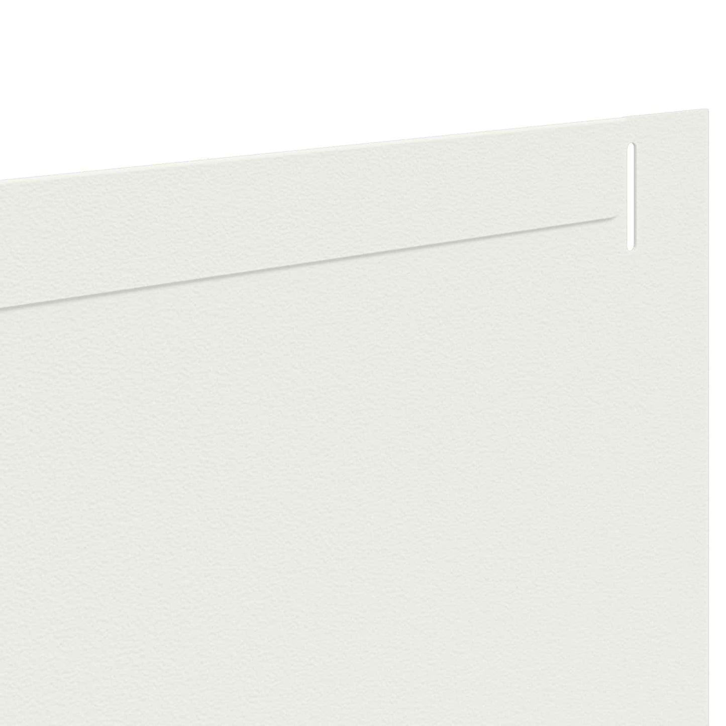 Gjerdekant 30 pcs 102 x 15 x 4 cm Stål Hvit