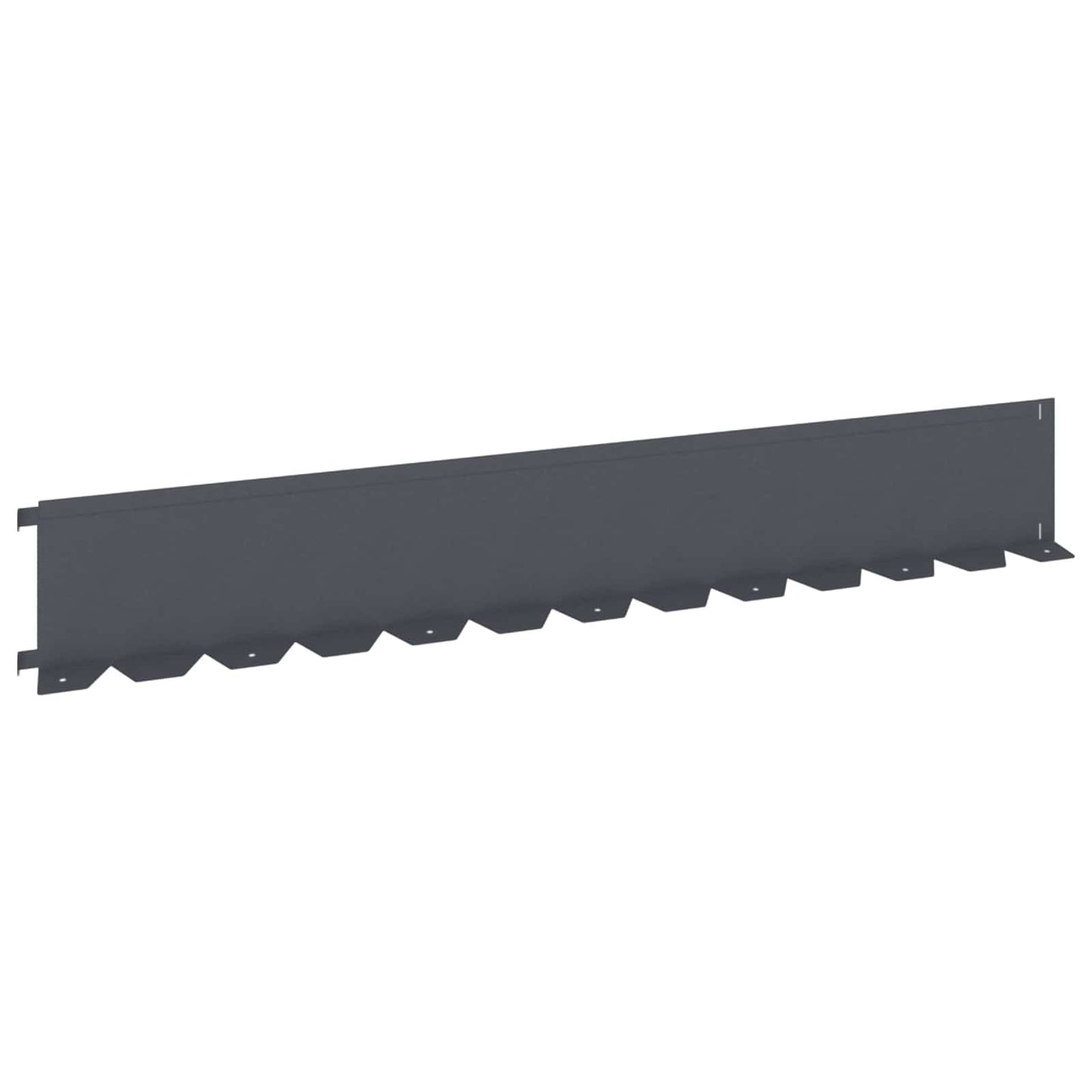 Gjerdekant 20 pcs 102 x 15 x 4 cm Stål Antrasitt