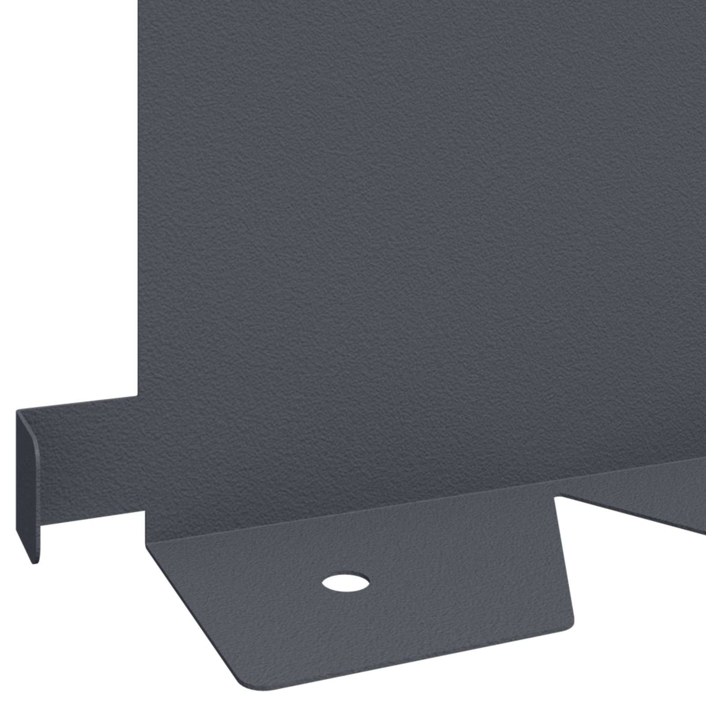 Gjerdekant 30 pcs 102 x 15 x 4 cm Stål Antrasitt