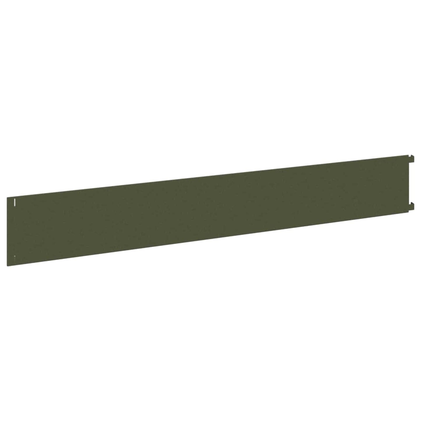 Gjerdekant 10 pcs 102 x 15 x 4 cm Stål Olivengrønn