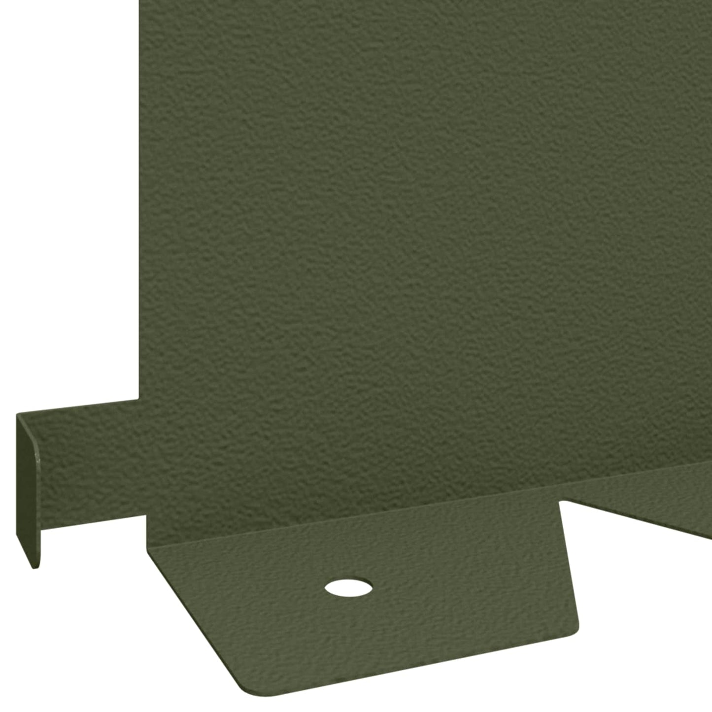 Gjerdekant 20 pcs 102 x 15 x 4 cm Stål Olivengrønn