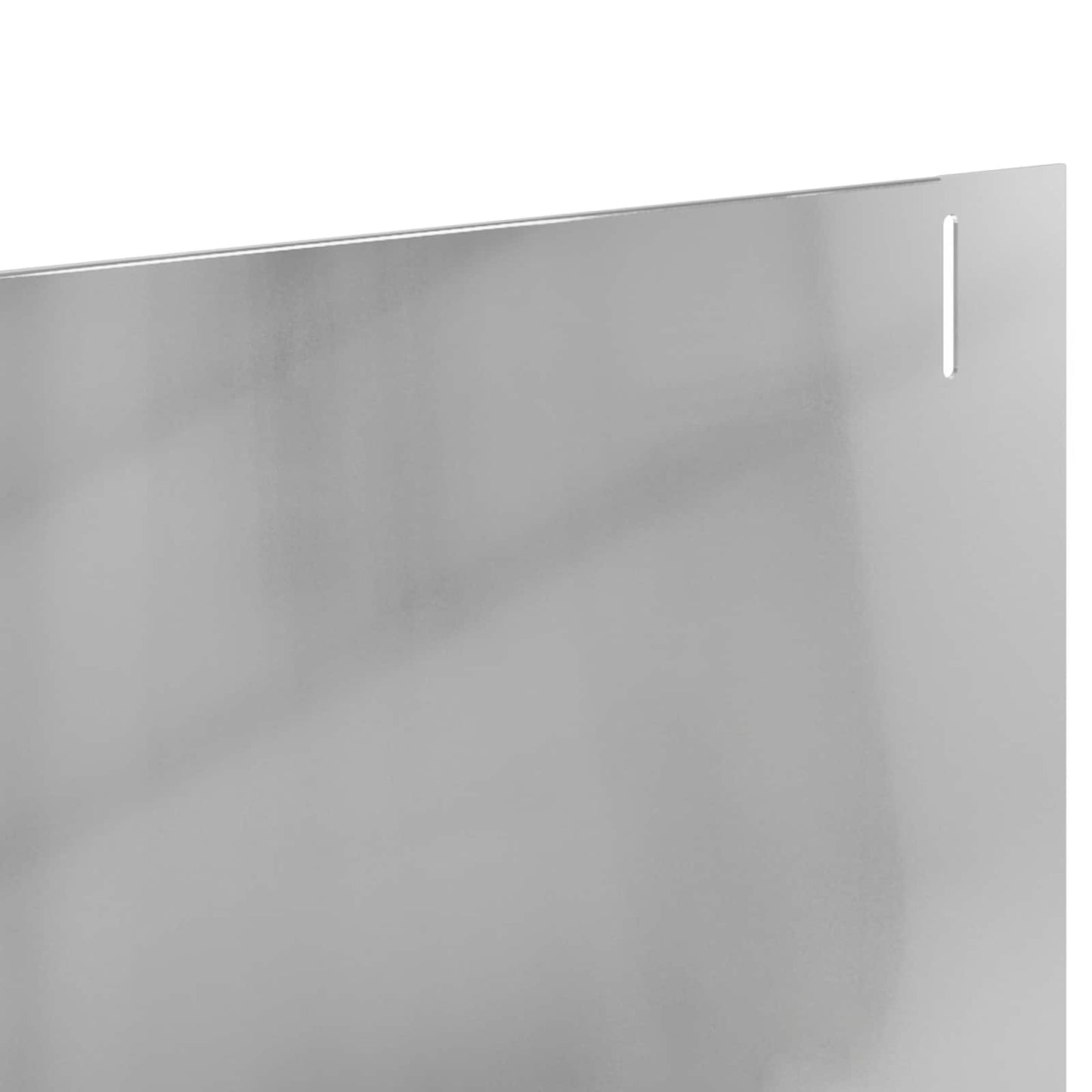Gjerdekant 10 pcs 102 x 15 x 4 cm Stål Sølv