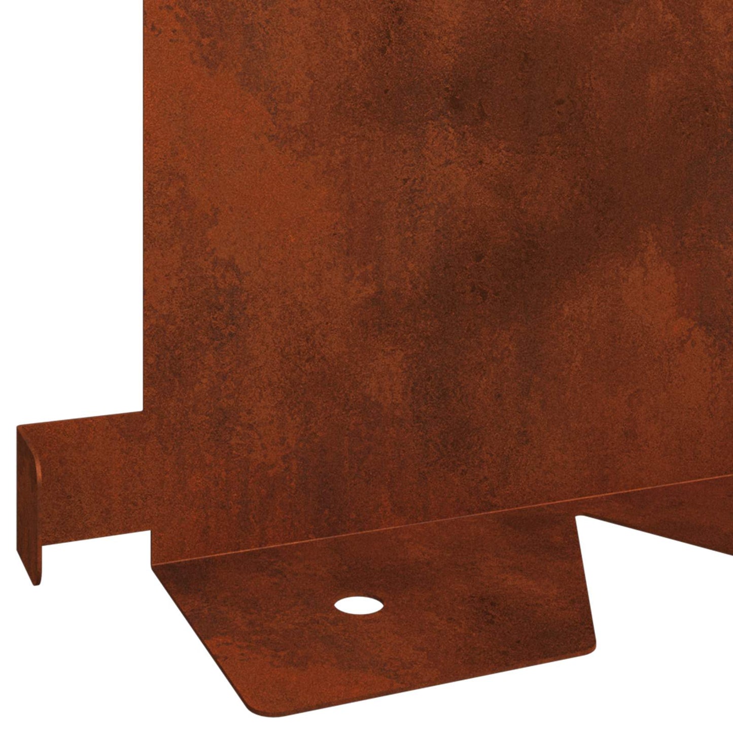 Gjerdekant 10 pcs 102 x 15 x 4 cm Stål Rusten