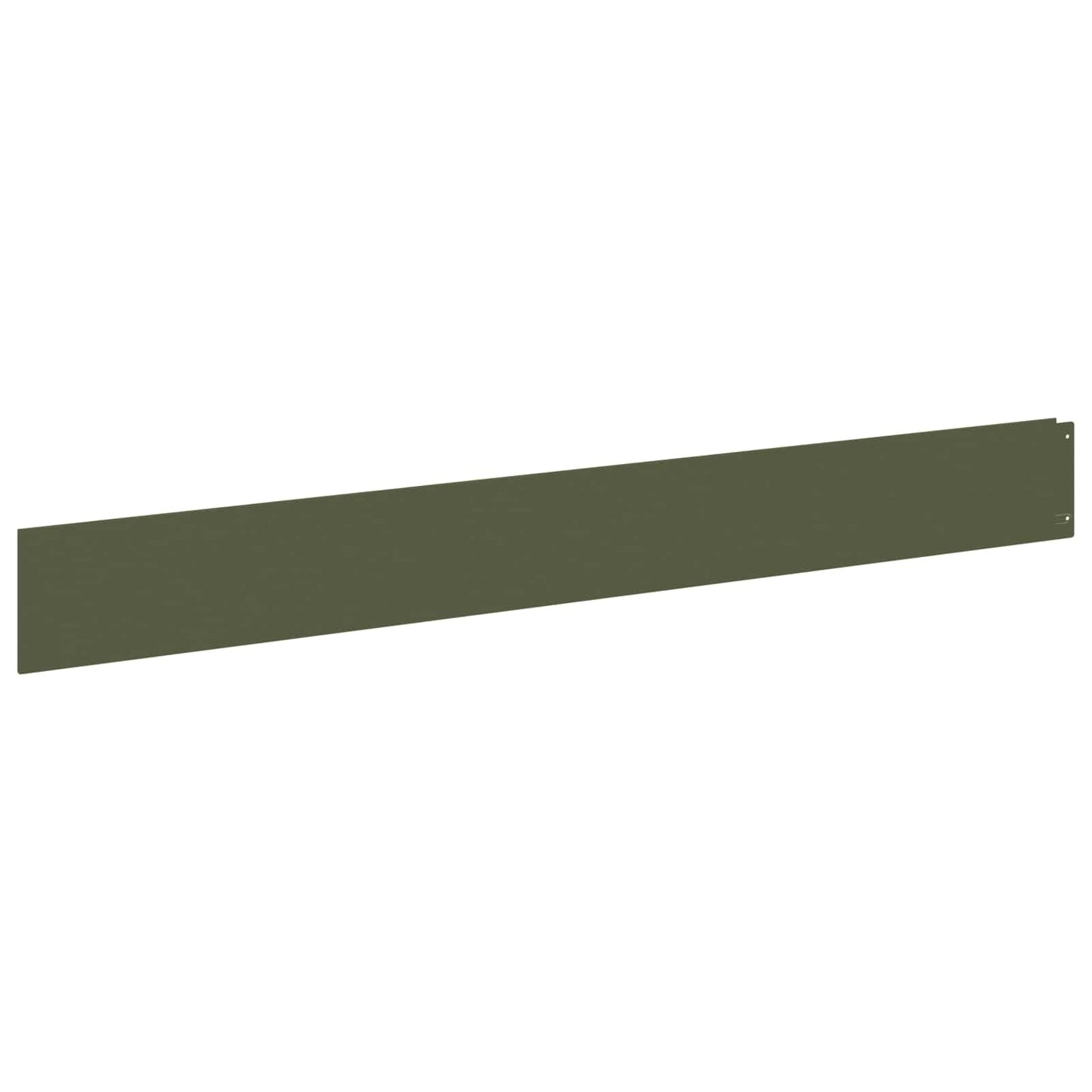 Gjerdekant 20 pcs 100 x 12 cm Stål Olivengrønn