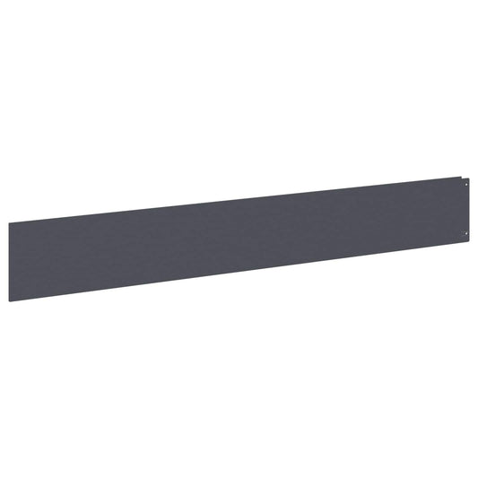 Gjerdekant 10 pcs 100 x 15 cm Stål Antrasitt