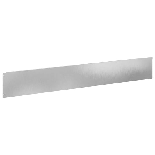 Gjerdekant 20 pcs 100 x 15 cm Stål Sølv