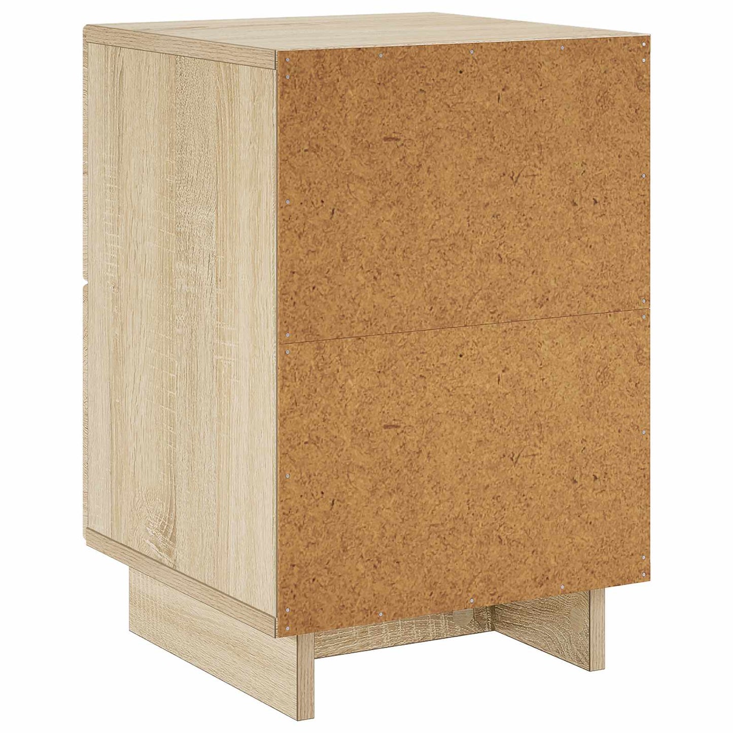 Nattbordskap Sonoma eik 33,5 x 34,5 x 50 cm Konstruert tre