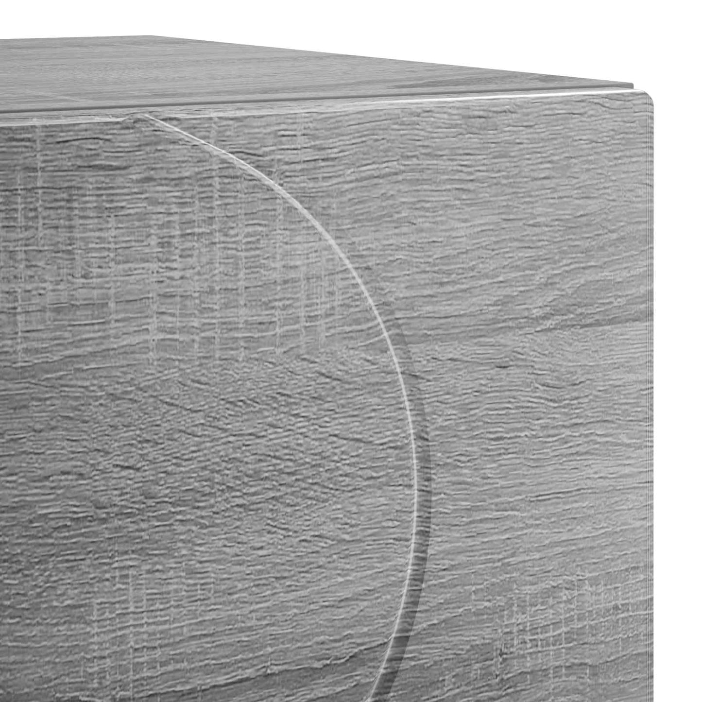 Nattbordskap Grå Sonoma 33,5 x 34,5 x 50 cm Konstruert tre