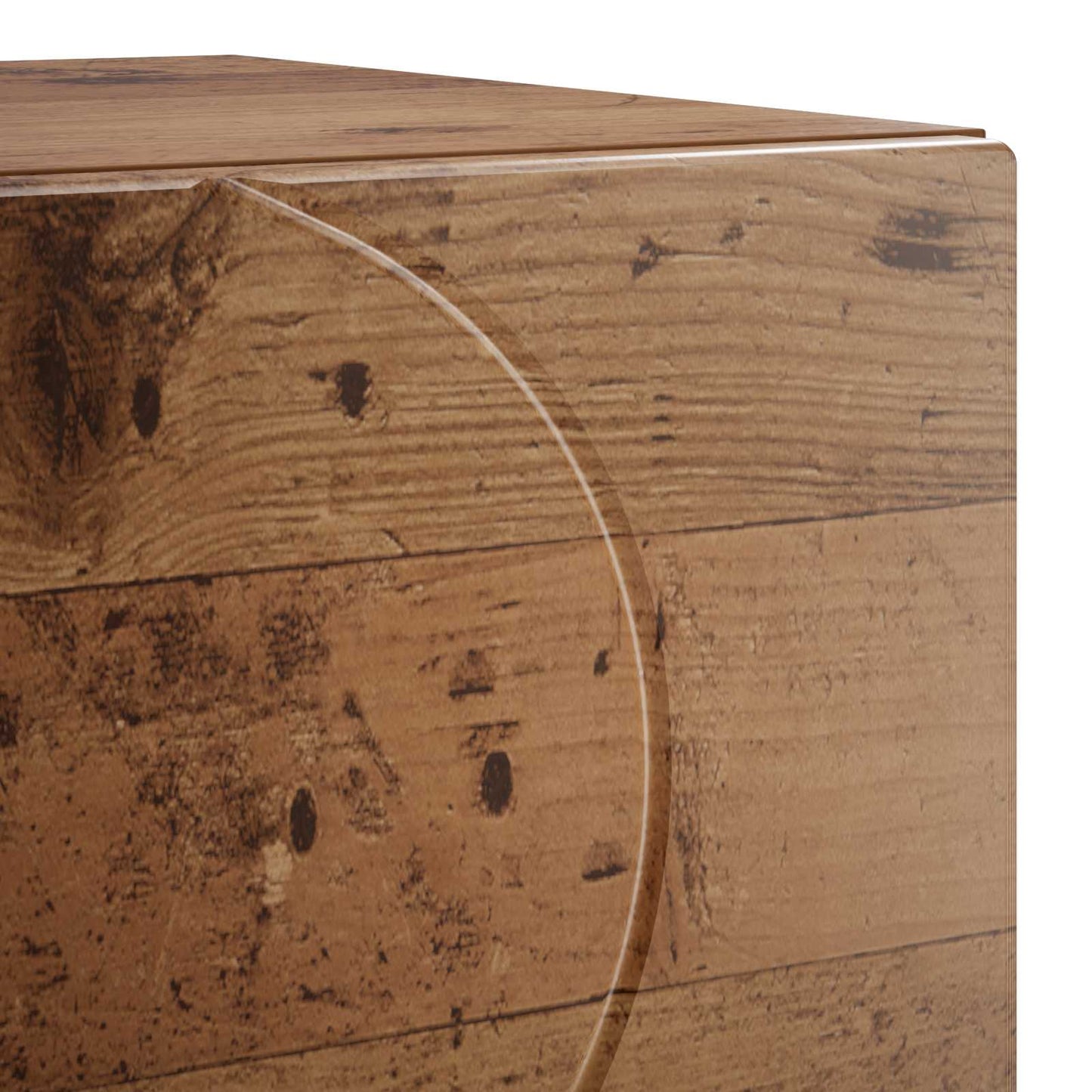 Nattbordskap 2 stk. Eiketre 33,5 x 34,5 x 50 cm Konstruert tre