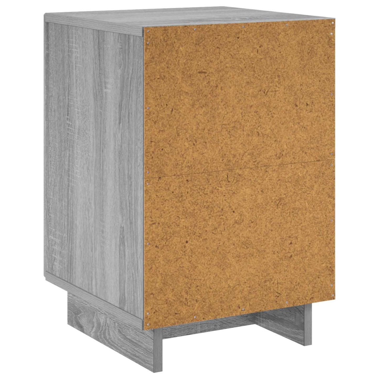 Nattbordskap 2 pcs Grå Sonoma 33,5 x 34,5 x 50 cm