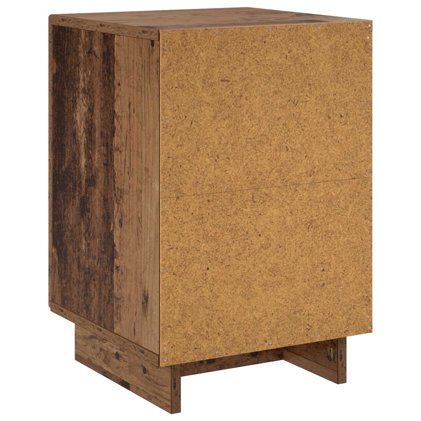Nattbordskap 2 pcs Gammelt tre 33,5 x 34,5 x 50 cm