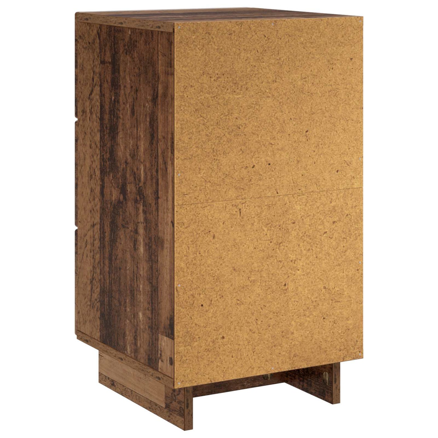 Nattbordskap 2 pcs Gammelt tre 33,5 x 34,5 x 60 cm