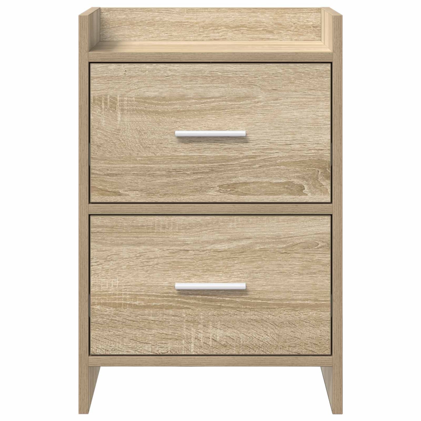 Nattbord 2 pcs Sonoma eik 40 x 30 x 60 cm Konstruert tre