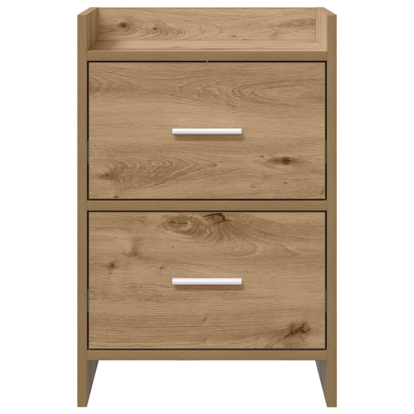 Nattbord 2 pcs Artisan eik 40 x 30 x 60 cm Konstruert tre