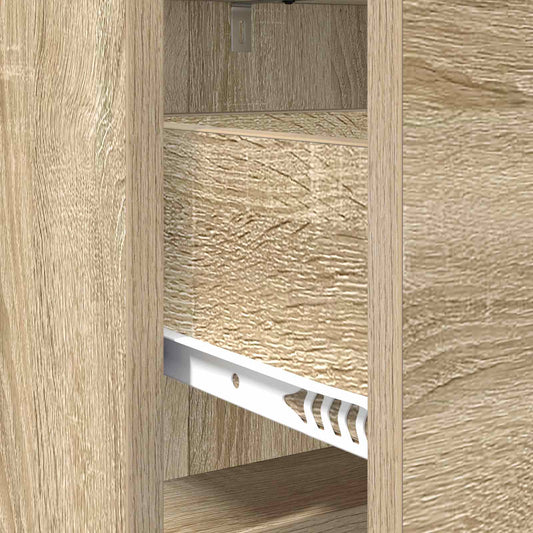 Nattbord 2 pcs Sonoma eik 40 x 30 x 60 cm Konstruert tre