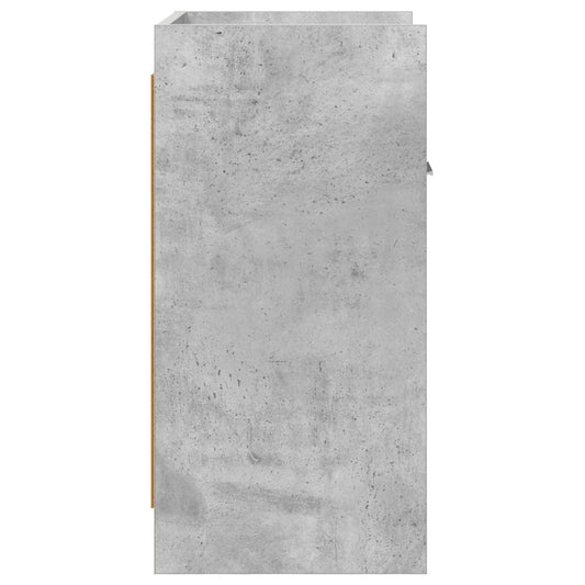 Nattbord Betonggrå 40 x 30 x 60 cm Konstruert tre