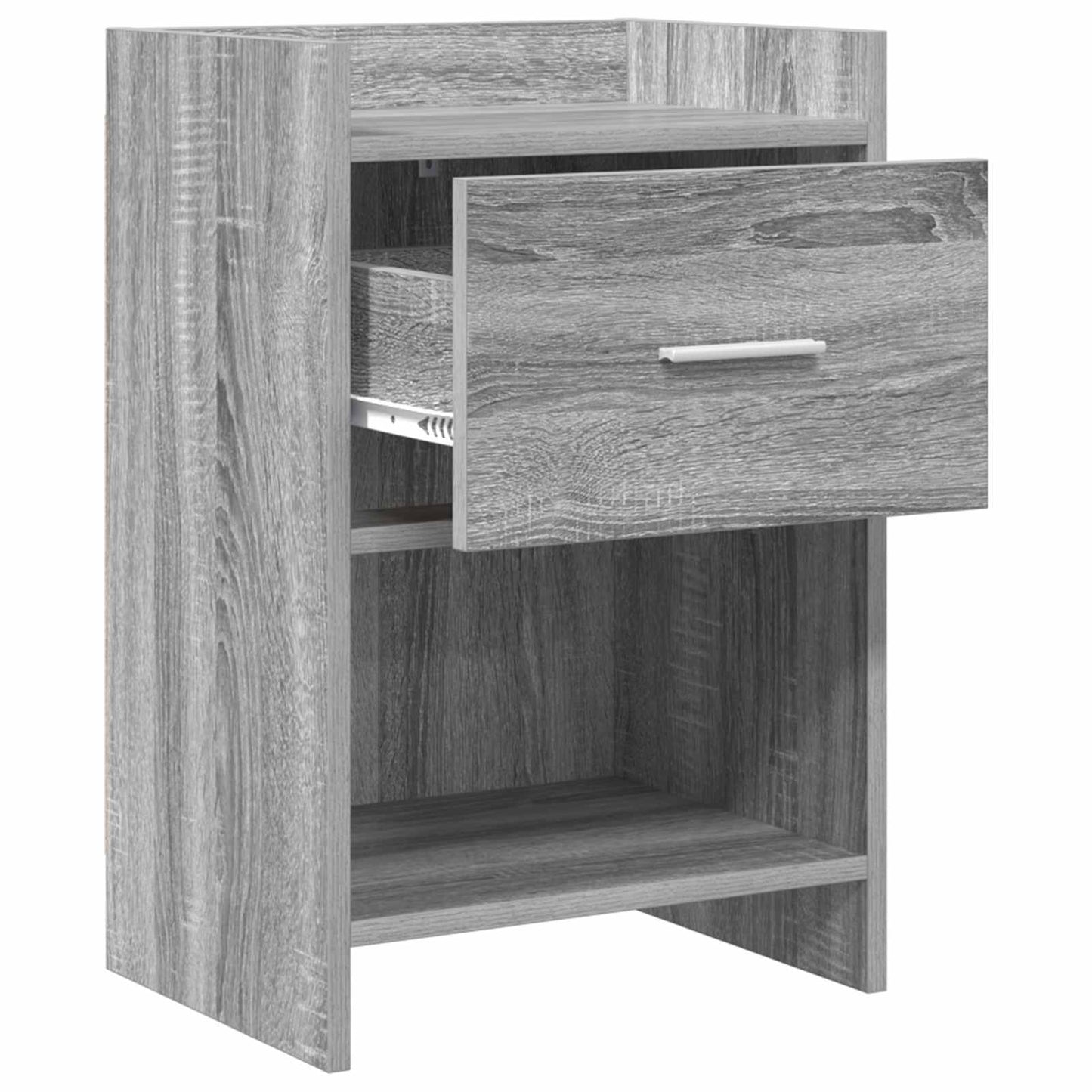 Nattbord 2 pcs Grå Sonoma 40 x 30 x 60 cm Konstruert tre