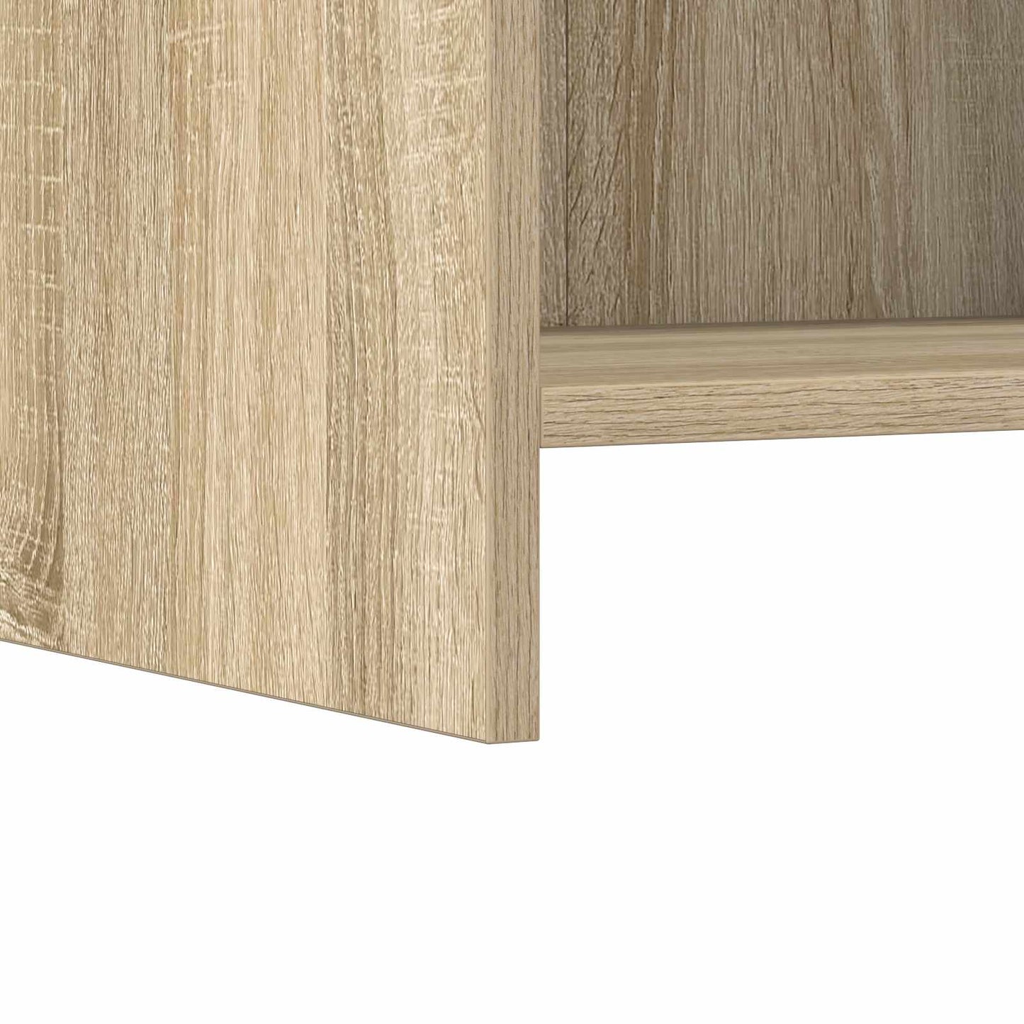 Nattbord 2 pcs Sonoma eik 40 x 30 x 60 cm Konstruert tre