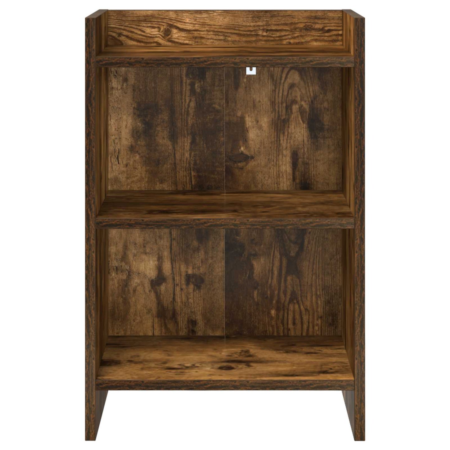Nattbord 2 pcs Røkt Eik 40 x 30 x 60 cm Konstruert tre