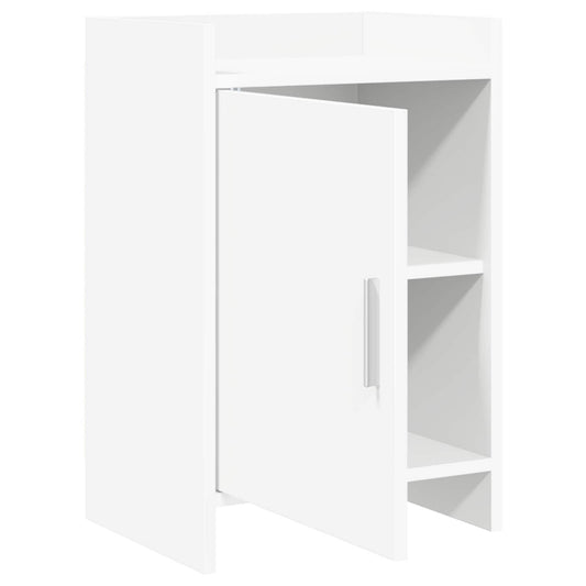 Nattbord 2 pcs Hvit 40 x 30 x 60 cm Konstruert tre