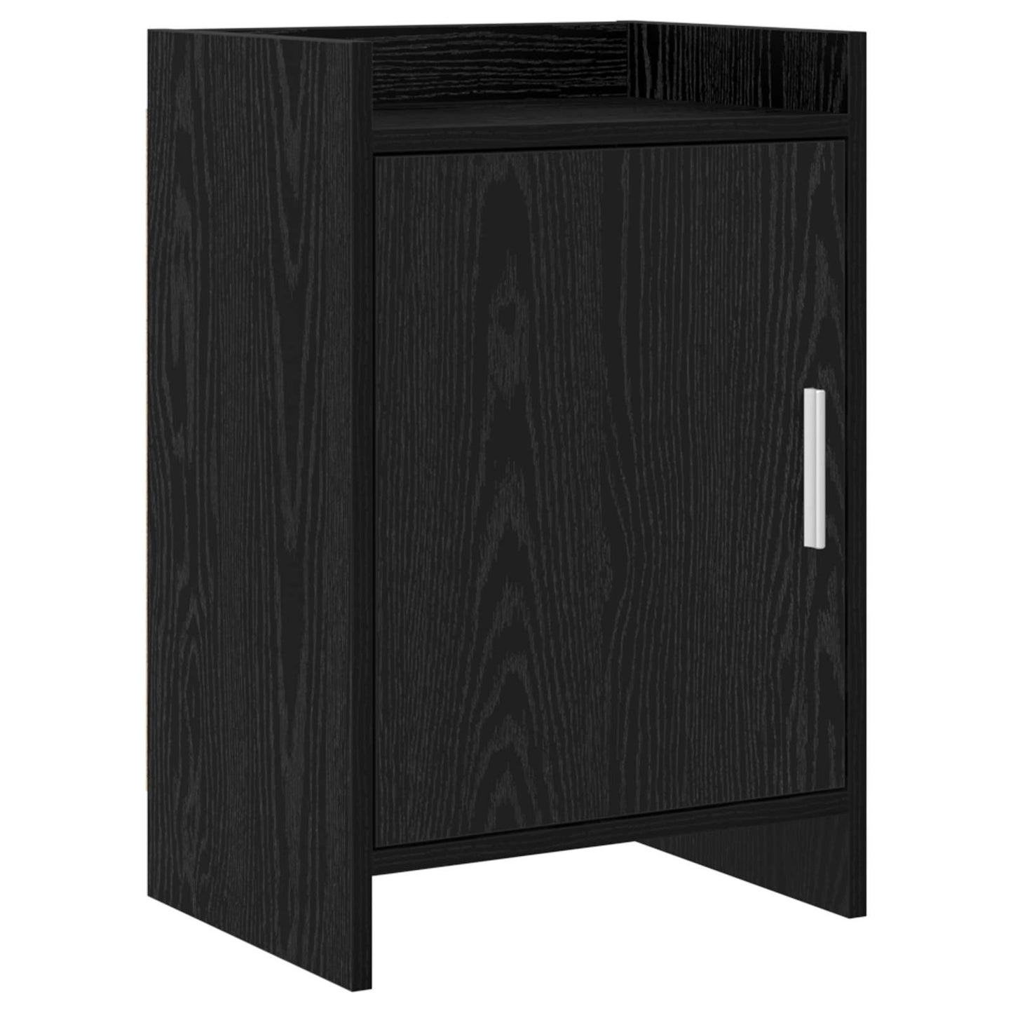 Nattbord Svart eik 40 x 30 x 60 cm Konstruert tre