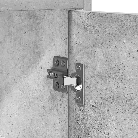 Nattbord Betonggrå 40 x 30 x 60 cm Konstruert tre