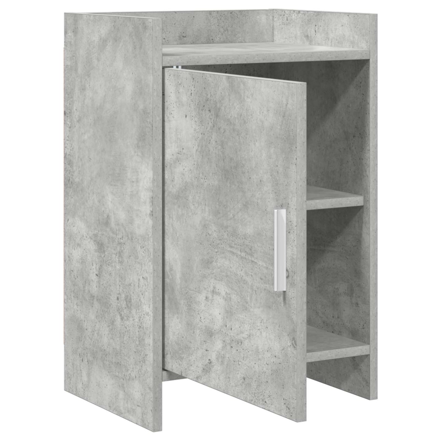 Nattbord Betonggrå 40 x 30 x 60 cm Konstruert tre