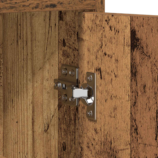 Nattbord Gammelt tre 40 x 30 x 60 cm Konstruert tre