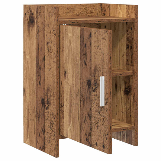 Nattbord 2 pcs Gammelt tre 40 x 30 x 60 cm Konstruert tre