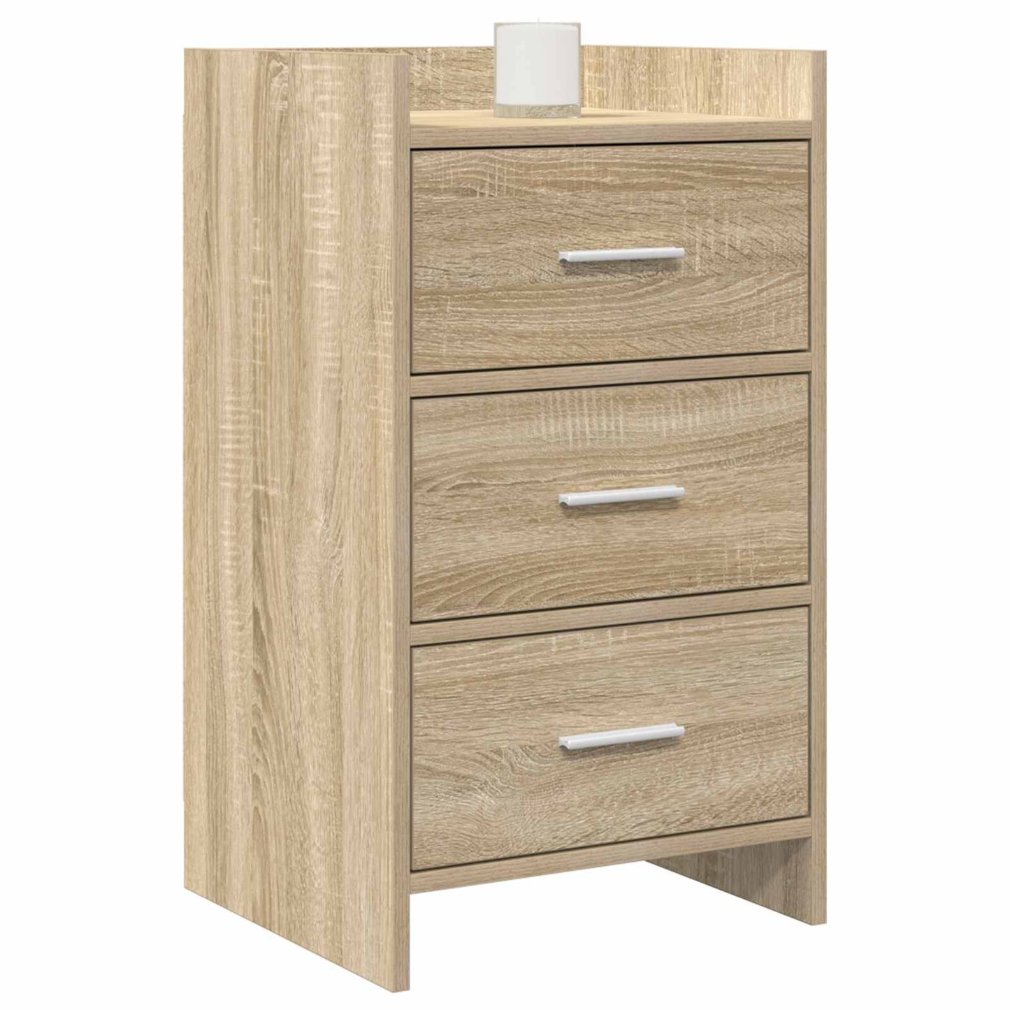 Nattbord Sonoma eik 40 x 36 x 70 cm Konstruert tre