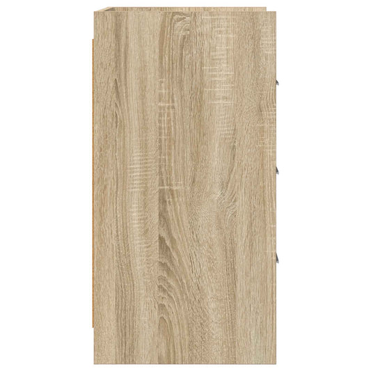 Nattbord Sonoma eik 40 x 36 x 70 cm Konstruert tre