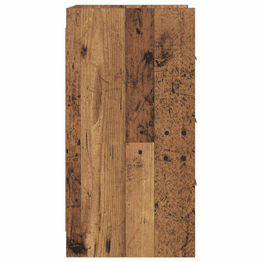 Nattbord Gammelt tre 40 x 36 x 70 cm Konstruert tre