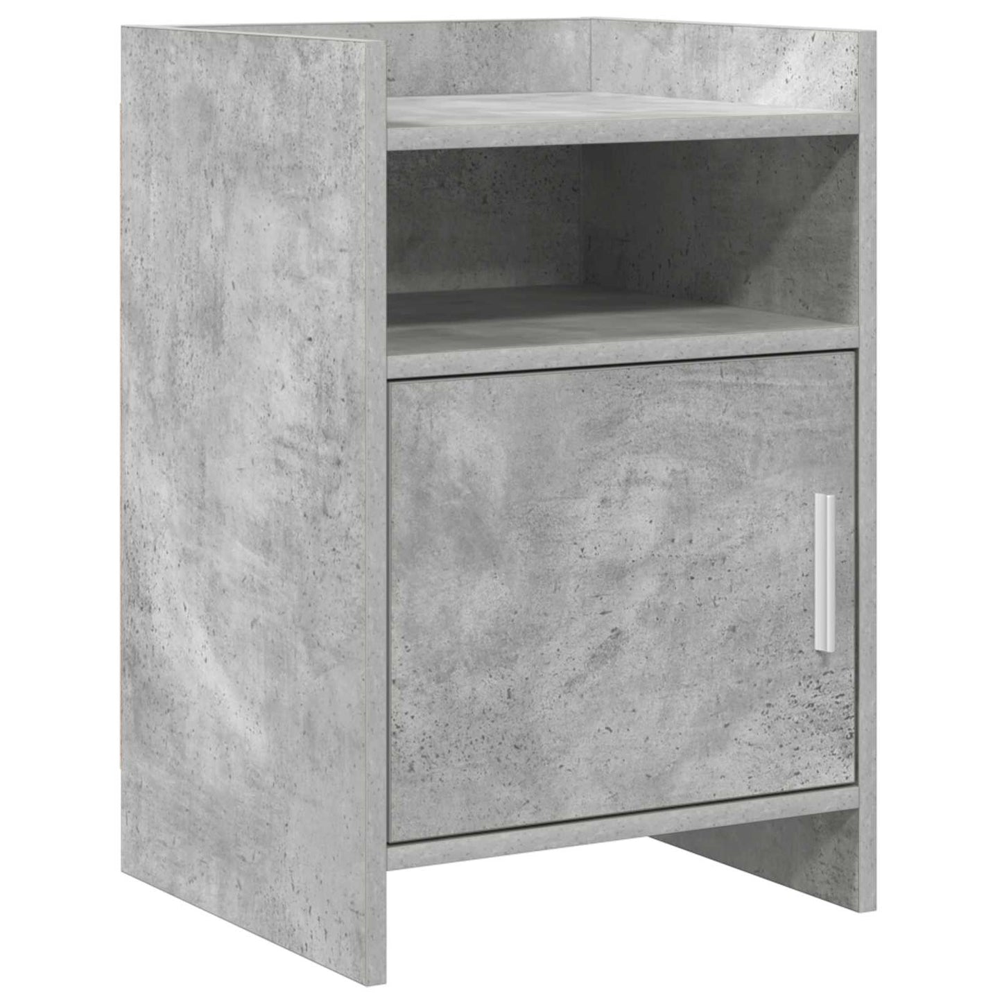 Nattbord Betonggrå 40 x 36 x 60 cm Konstruert tre