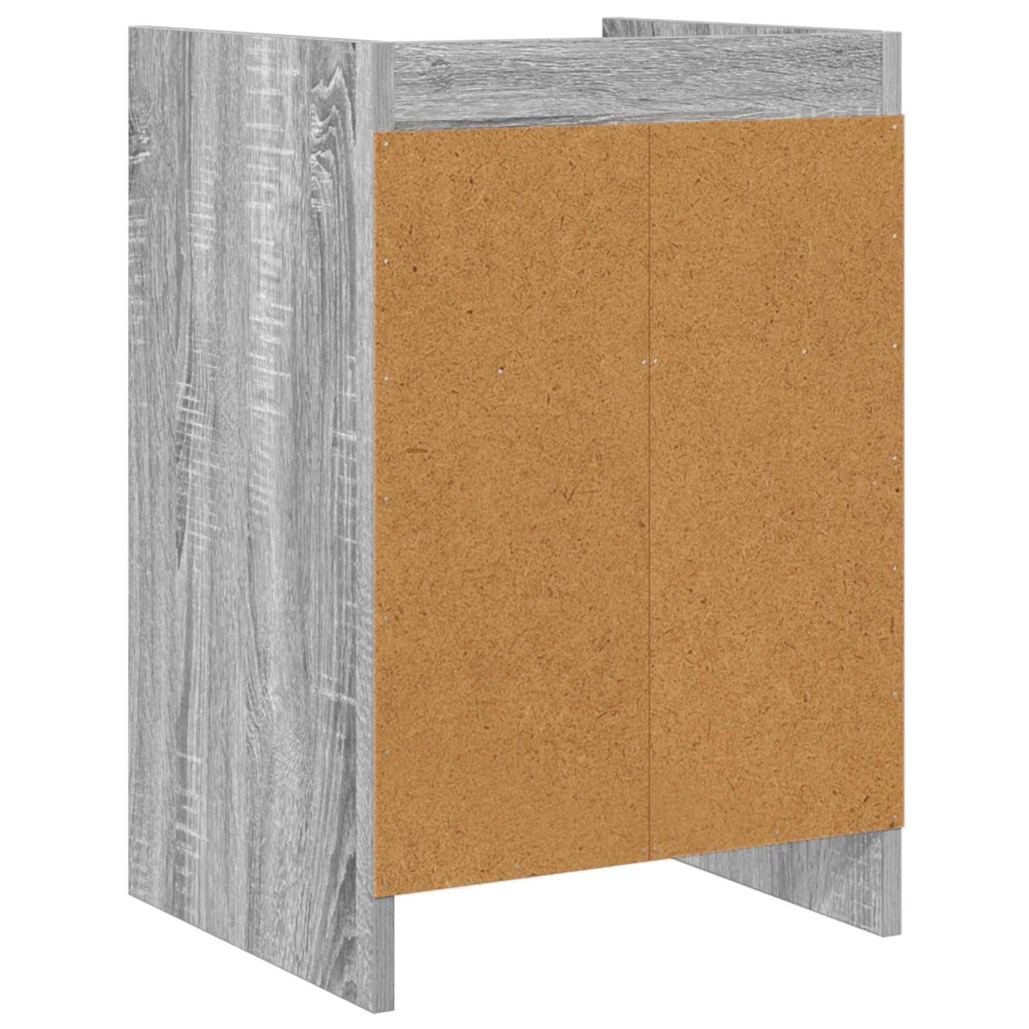 Nattbord 2 pcs Grå Sonoma 40 x 36 x 60 cm Konstruert tre
