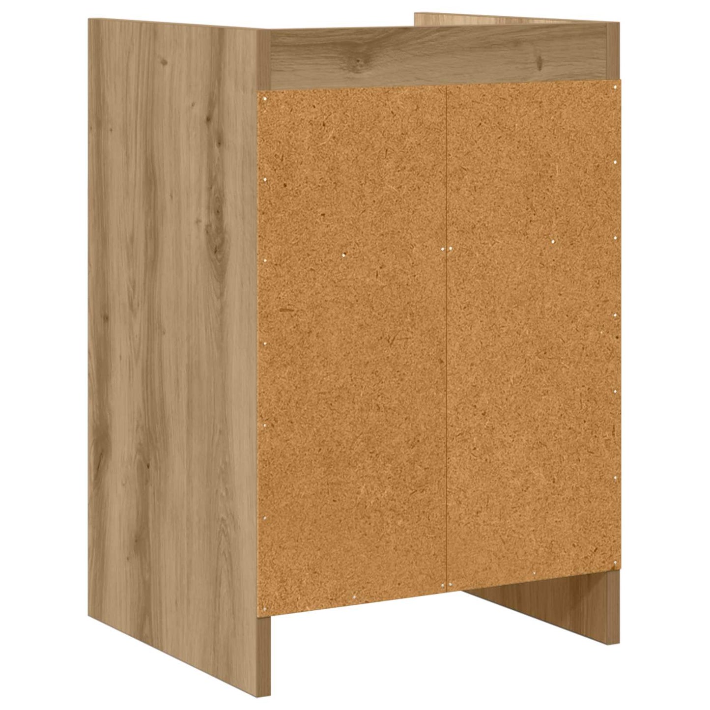 Nattbord 2 pcs Artisan eik 40 x 36 x 60 cm Konstruert tre