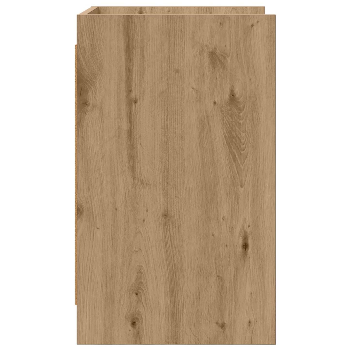 Nattbord 2 pcs Artisan eik 40 x 36 x 60 cm Konstruert tre