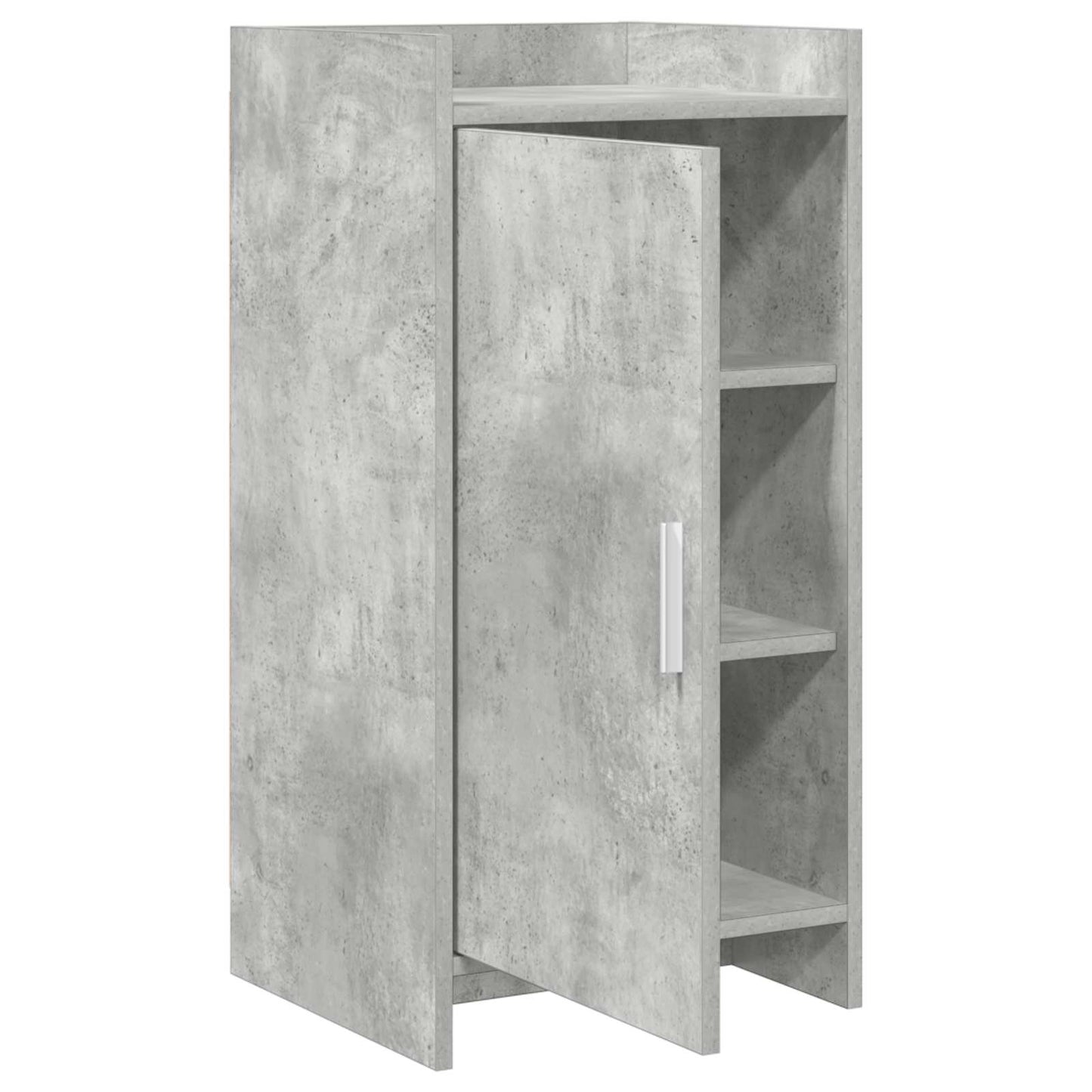 Serviesskap Betonggrå 40 x 36 x 80 cm Konstruert tre