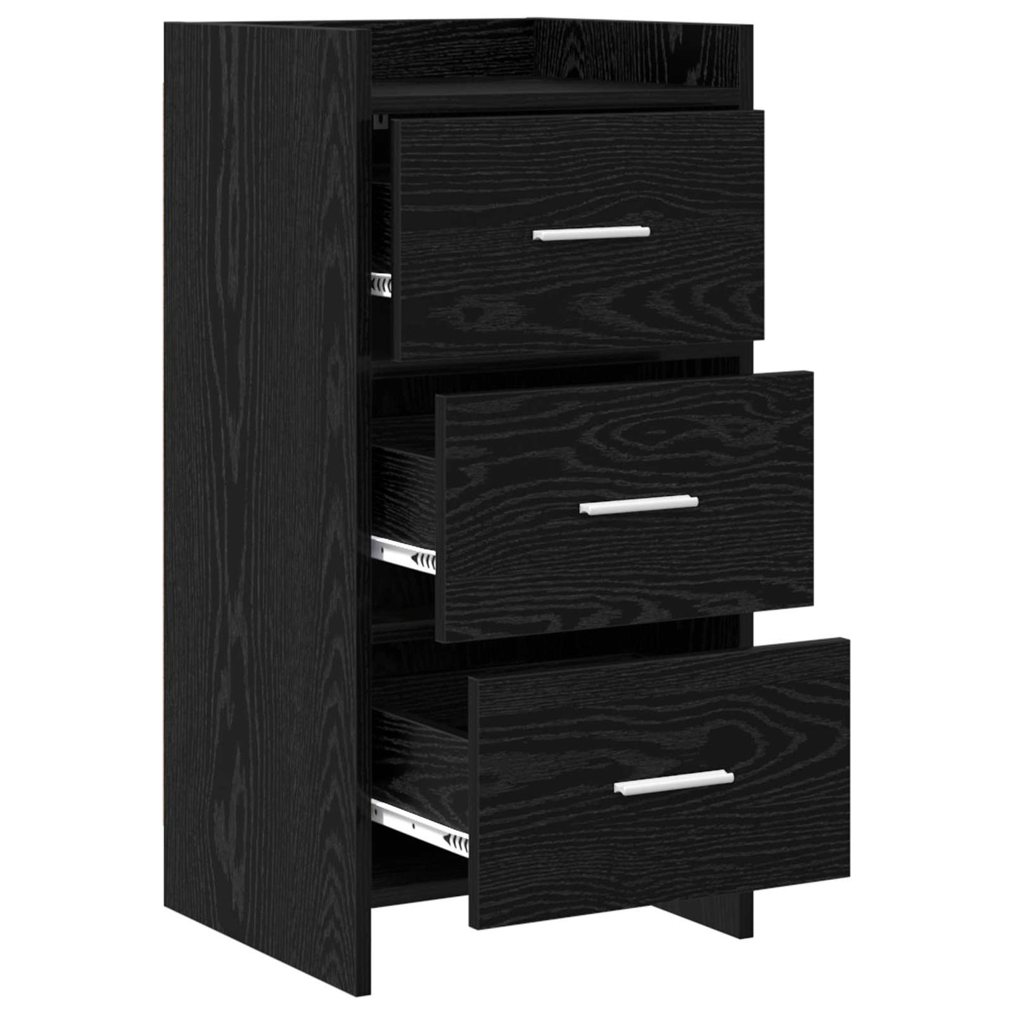 Serviesskap Svart eik 40 x 36 x 80 cm Konstruert tre