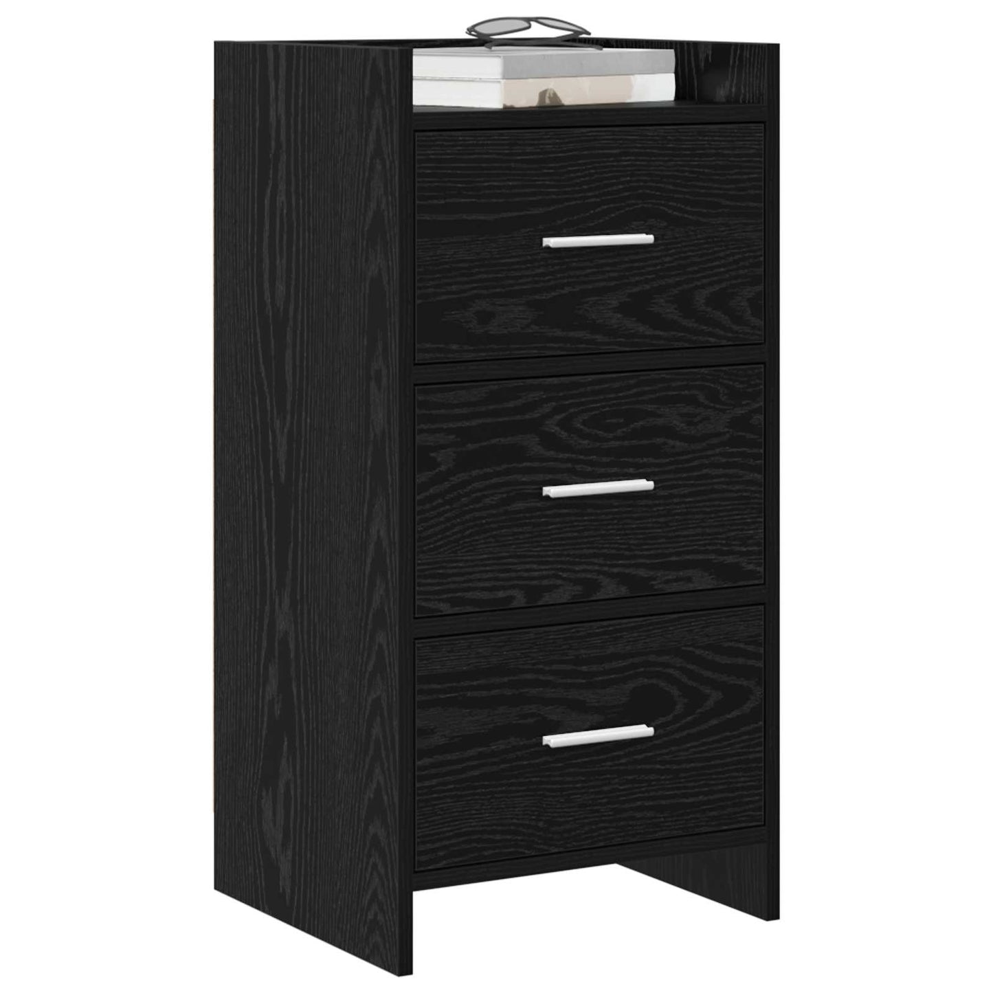 Serviesskap Svart eik 40 x 36 x 80 cm Konstruert tre