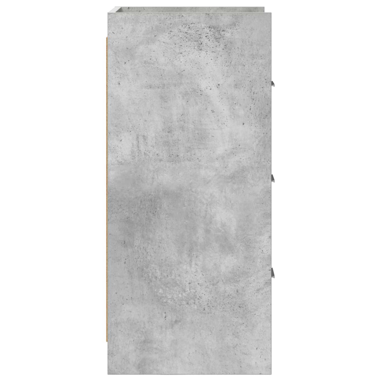 Serviesskap Betonggrå 40 x 36 x 80 cm Konstruert tre