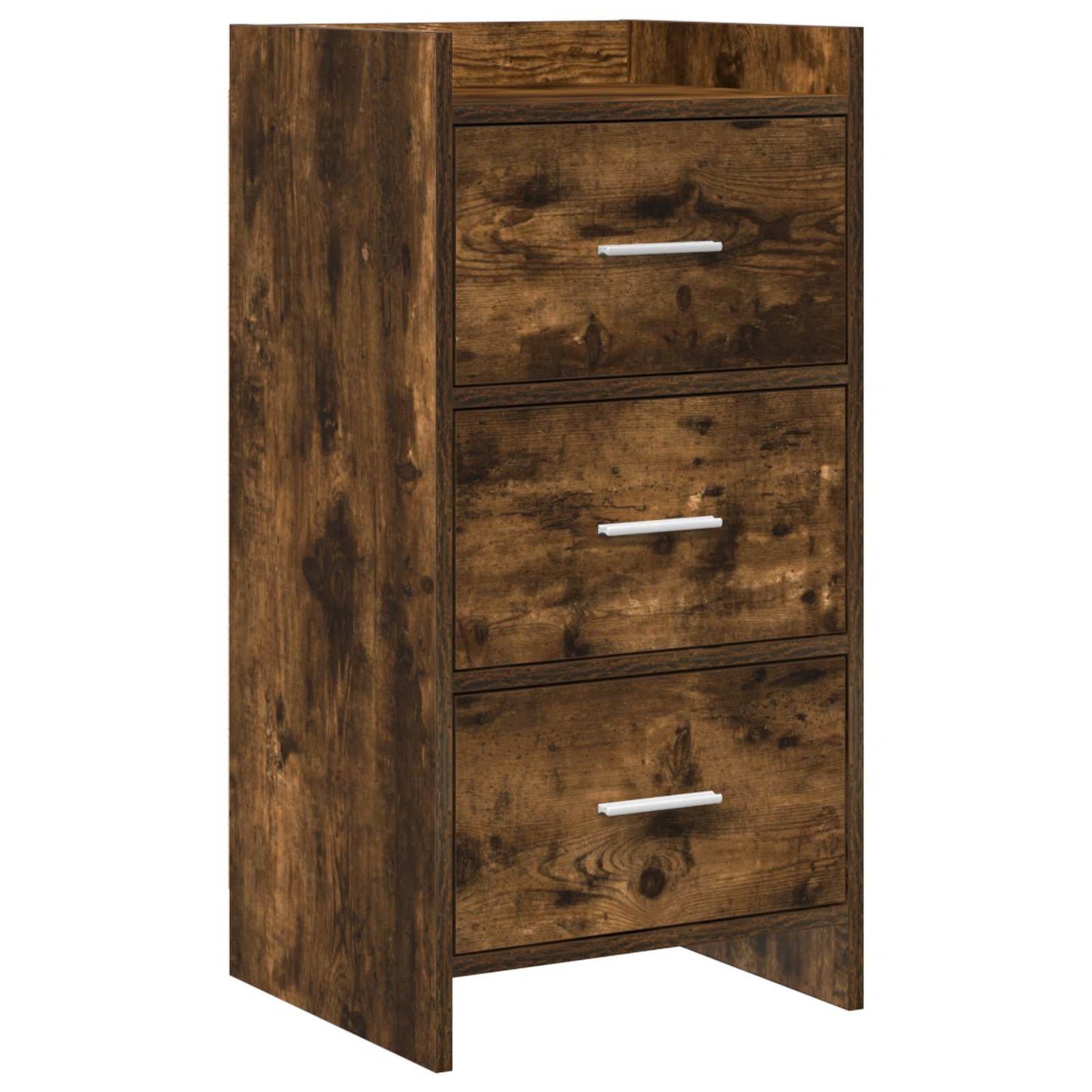Serviesskap Røkt Eik 40 x 36 x 80 cm Konstruert tre