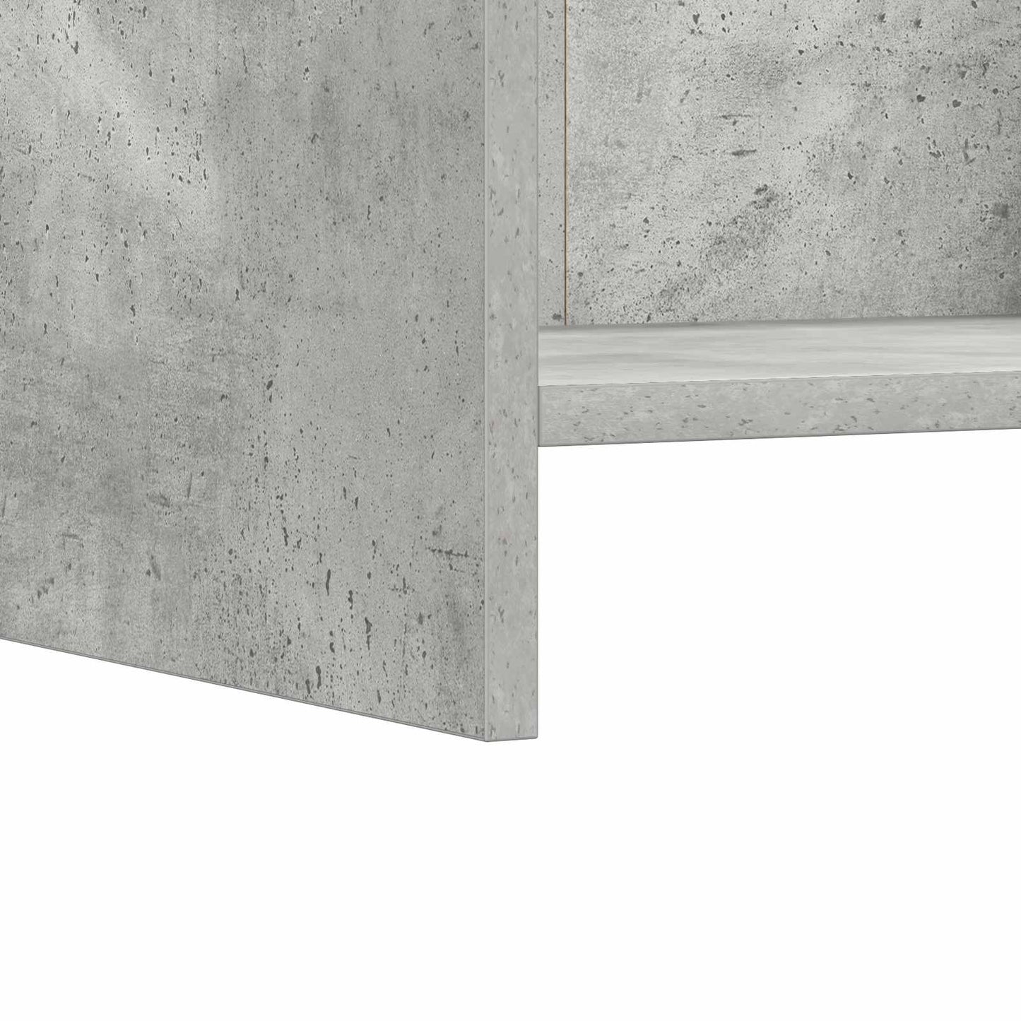 Serviesskap Betonggrå 40 x 36 x 80 cm Konstruert tre