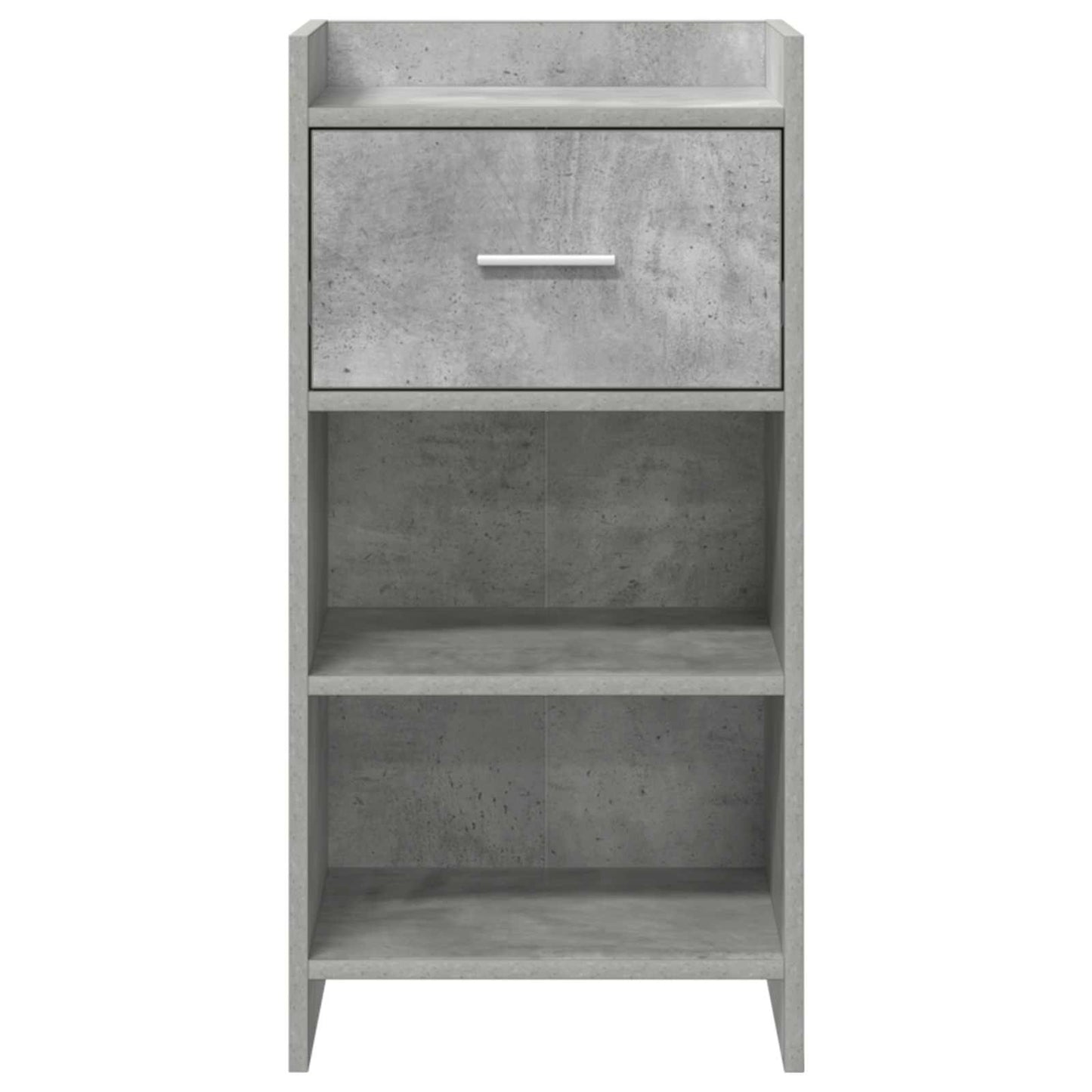 Serviesskap Betonggrå 40 x 36 x 80 cm Konstruert tre