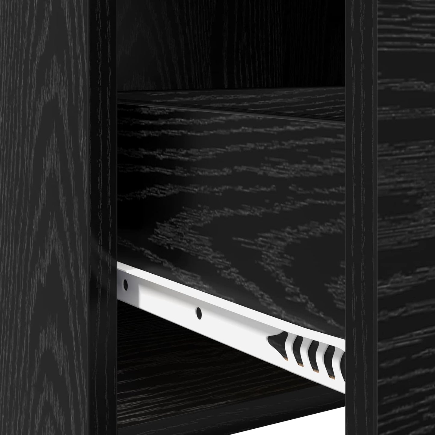 Serviesskap Svart eik 40 x 36 x 80 cm Konstruert tre
