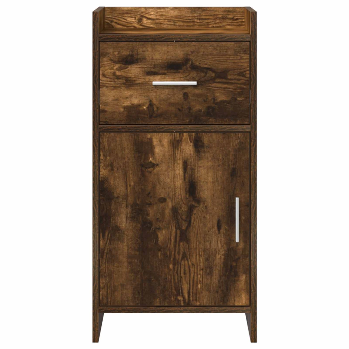 Serviesskap Røkt Eik 40 x 36 x 80 cm Konstruert tre